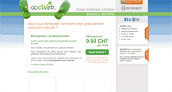 Desktop Screenshot of abcweb.ch